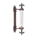 Liatinový vonkajší teplomer na okno Esschert Design Antique