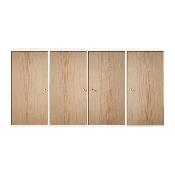 Nástenná komoda v dubovom dekore Hammel Mistral Kubus, 136 x 69 cm