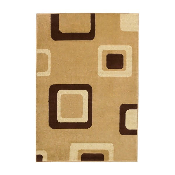 Béžový koberec Think Rugs Diamond, 160 × 220 cm