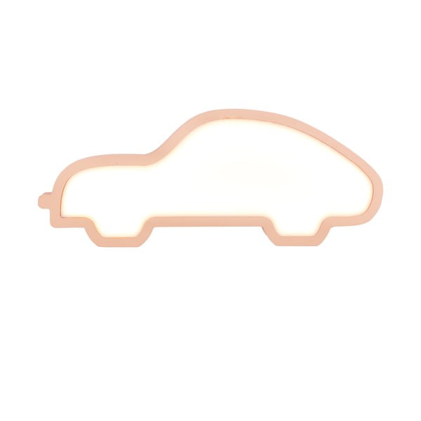 Ružová detská lampička Car - Candellux Lighting-image-2