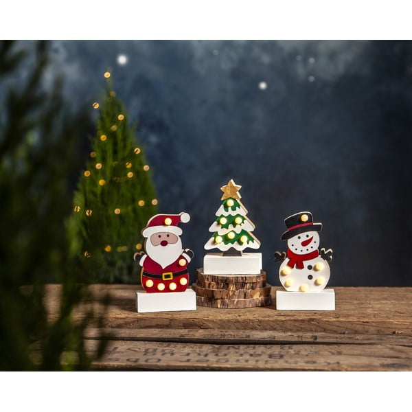 Biela svetelná dekorácia s vianočným motívom Freddy – Star Trading-image-3