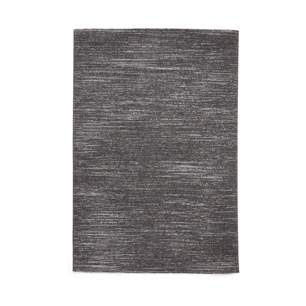 Tmavosivý umývateľný koberec z recyklovaných vlákien 160x230 cm Flores – Think Rugs