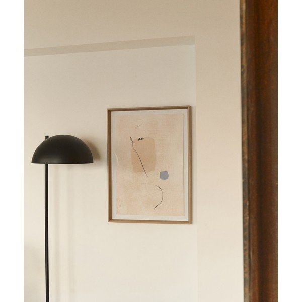 Ručne maľovaný obraz s rámom/na plátne 50x70 cm Sormi – Kave Home-image-1
