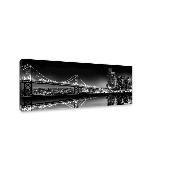 Obraz Styler Canvas Silver Bridge, 60 × 150 cm-image-1