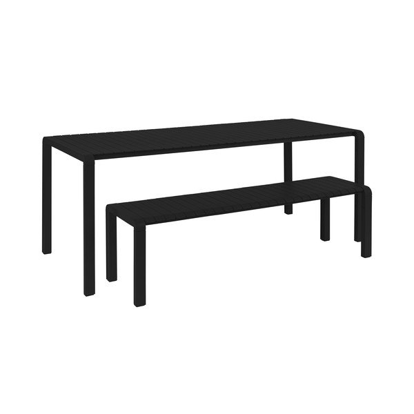 Hliníkový záhradný jedálenský stôl 97x214 cm Vondel – Zuiver-image-3