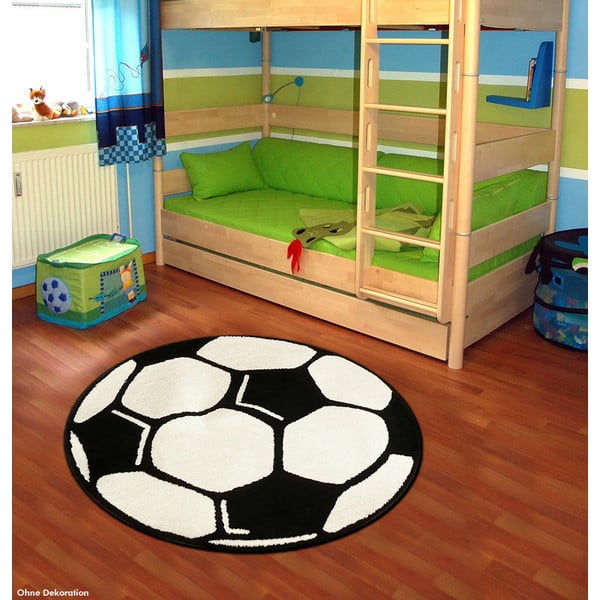 Detský koberček Hanse Home Football, ⌀ 100 cm-image-1