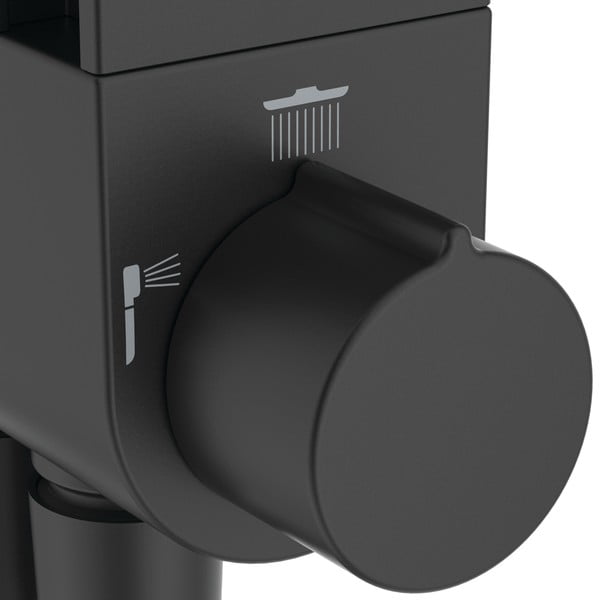 Matne čierna kovová sprchová súprava 110 cm ALU+ – Ideal Standard-image-3