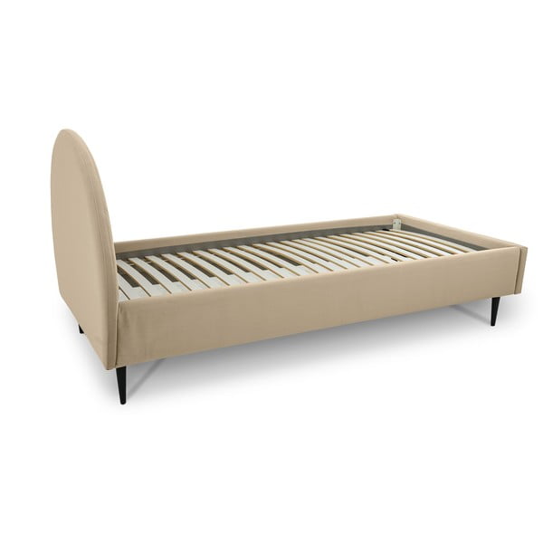 Béžová detská posteľ 90x200 cm Rainbow – Scandic-image-4