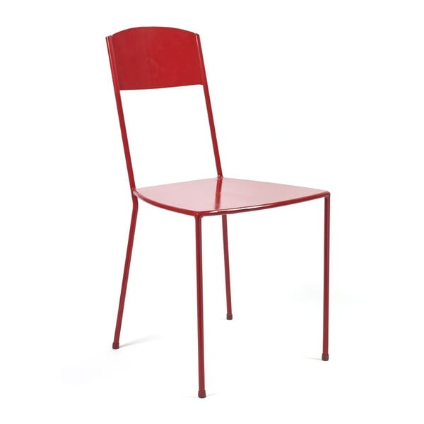 Červená stolička Serax Adriana