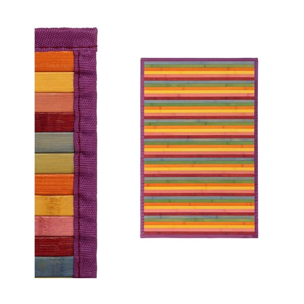 Bambusový koberec 60x90 cm – Casa Selección-image-1