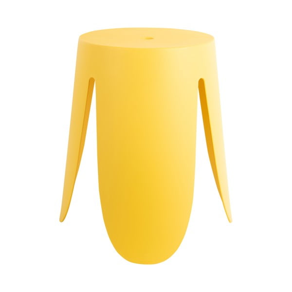 Žltá plastová stolička Ravish – Leitmotiv