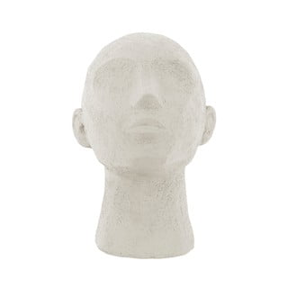 Slonovinovobiela dekoratívna soška PT LIVING Face Art, výška 22,8 cm