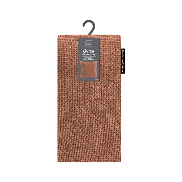 Obliečka na vankúš zo ženilky 40x40 cm Leo – douceur d'intérieur-image-3