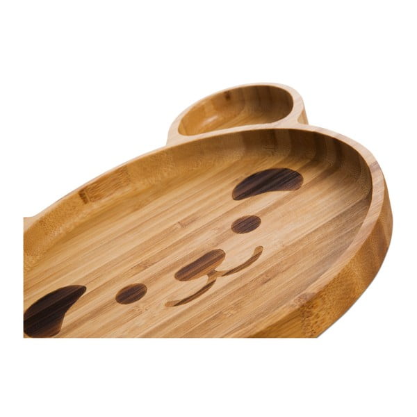 Jedálenský set pre deti z bambusu Bambum Teddy-image-3