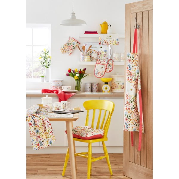 Kuchynská dvojitá chňapka z bavlny Cooksmart ® Be Happy-image-2