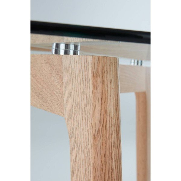 Okrúhly jedálenský stôl z dubového dreva ø 120 cm Malevik – Jotex-image-3