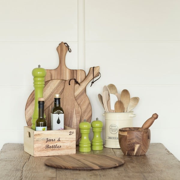 Akáciová doska na krájanie T&G Woodware Baroque, 35 x 20 cm-image-1