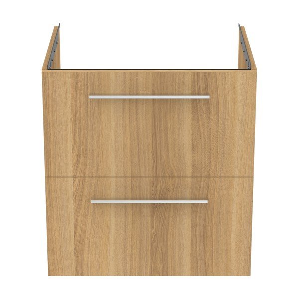 Závesná skrinka pod umývadlo v dekore duba v prírodnej farbe 60x63 cm i.Life B – Ideal Standard