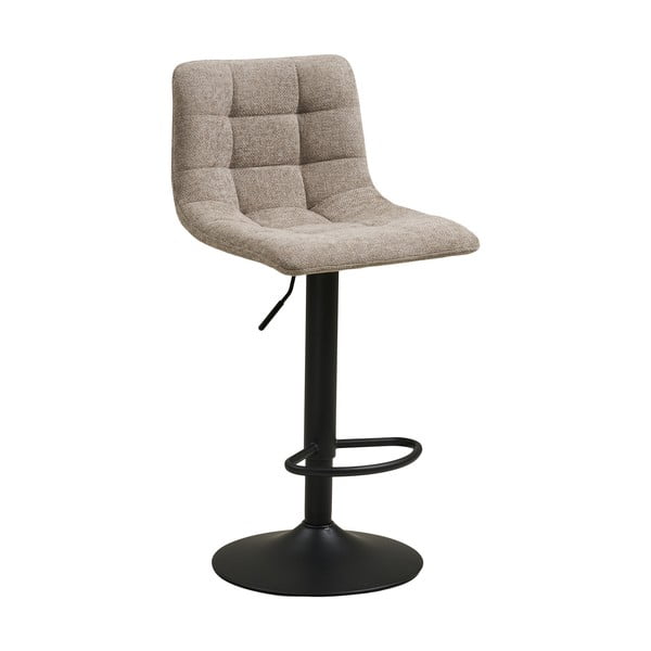 Béžová čalúnená barová stolička s nastaviteľnou výškou (výška sedadla 61 cm) Middelfart – House Nordic