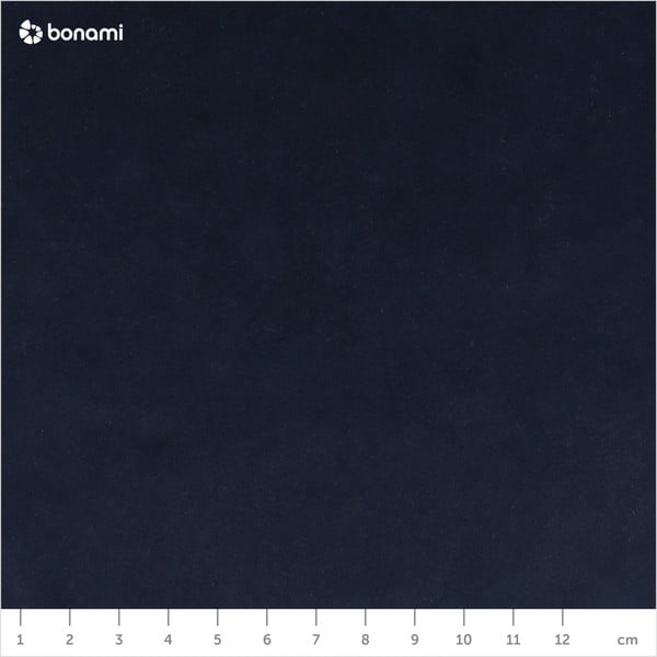 Tmavomodrá zamatová rozkladacia rohová pohovka Ghado Moor, pravý roh-image-4