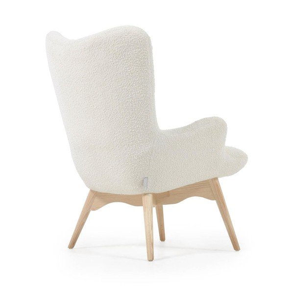 Biele kreslo Kody - Kave Home-image-4