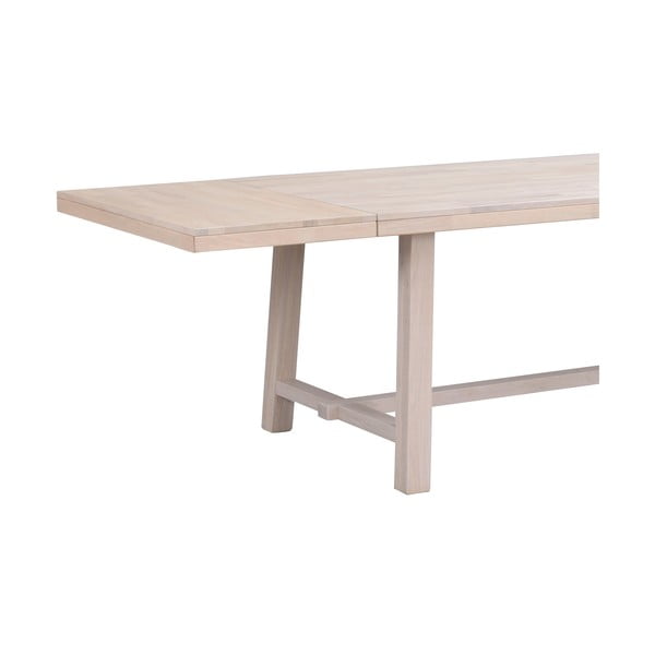 Matne lakovaná dubová prídavná doska jedálenského stola Rowico Brooklyn