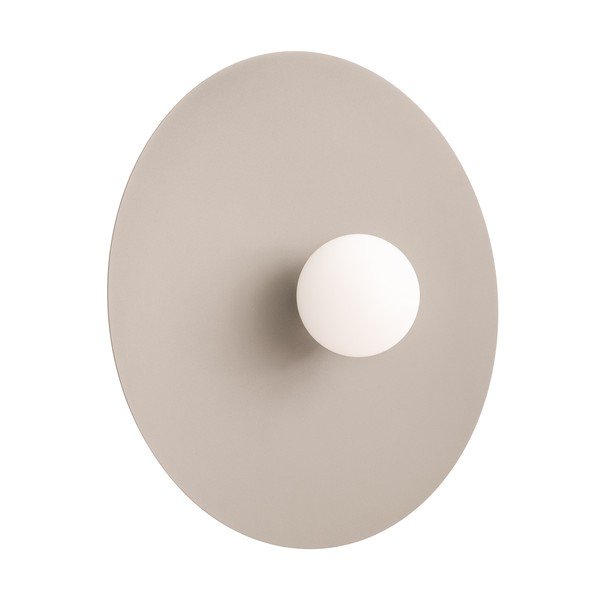 Taupe kovové nástenné svietidlo ø 50 cm AKE – Thoro