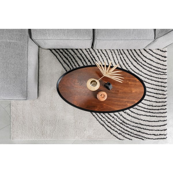 Čierny/béžový koberec 80x150 cm Coastalina – Universal-image-1