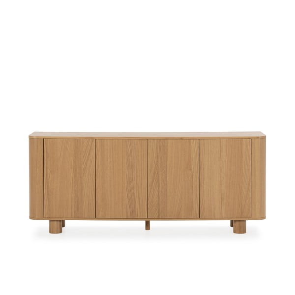 Komoda v dekore duba v prírodnej farbe 180x75x40 cm Padoc – MOME