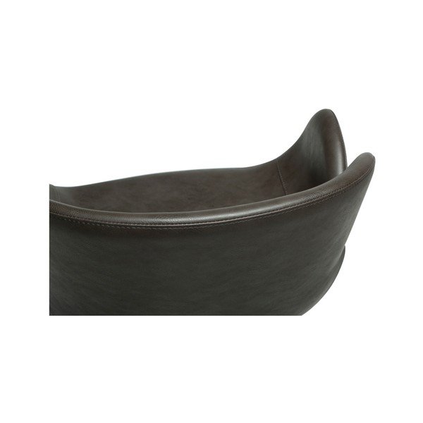 Sivé čalúnené jedálenské kreslo s podrúčkami Gaia – DAN-FORM Denmark-image-4