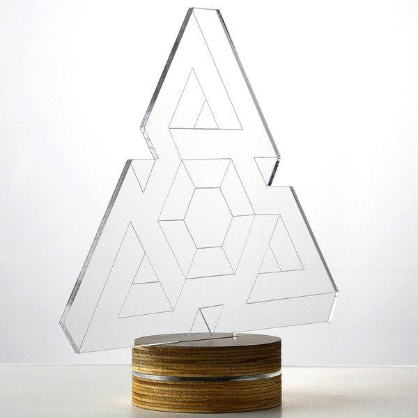 3D stolová lampa Triangle I-image-1