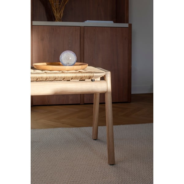 Lavica v prírodnej farbe Klupa – Gazzda-image-4