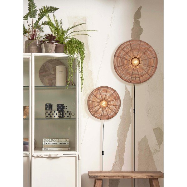 Nástenné svietidlo v prírodnej farbe ø 40 cm Tanami – Good&amp;Mojo-image-4