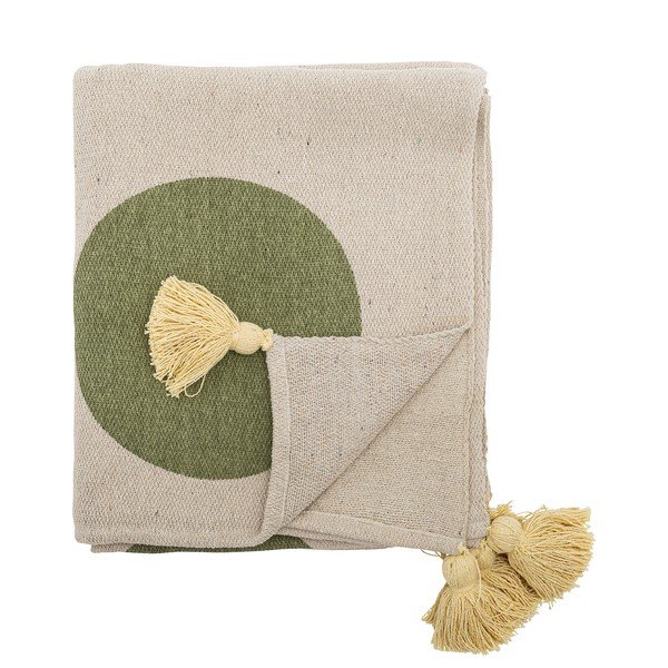 Krémovobiela detská deka 130x160 cm Clennie – Bloomingville Mini