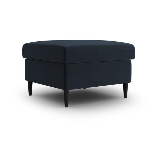 Tmavomodrá zamatová podnožka Kyoto – Cosmopolitan Design-image-1