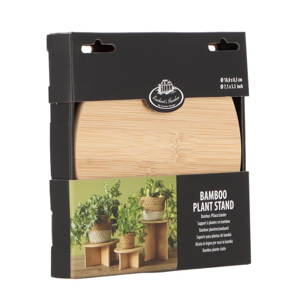 Bambusový stojan na kvety ø 18 cm – Esschert Design-image-4