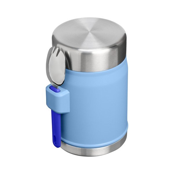 Modrá termoska na jedlo z nehrdzavejúcej ocele 400 ml Legendary Food Jar + Spork Blue Sky – Stanley-image-2