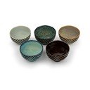 Porcelánové šálky v súprave 5 ks 200 ml Sara – Bredemeijer