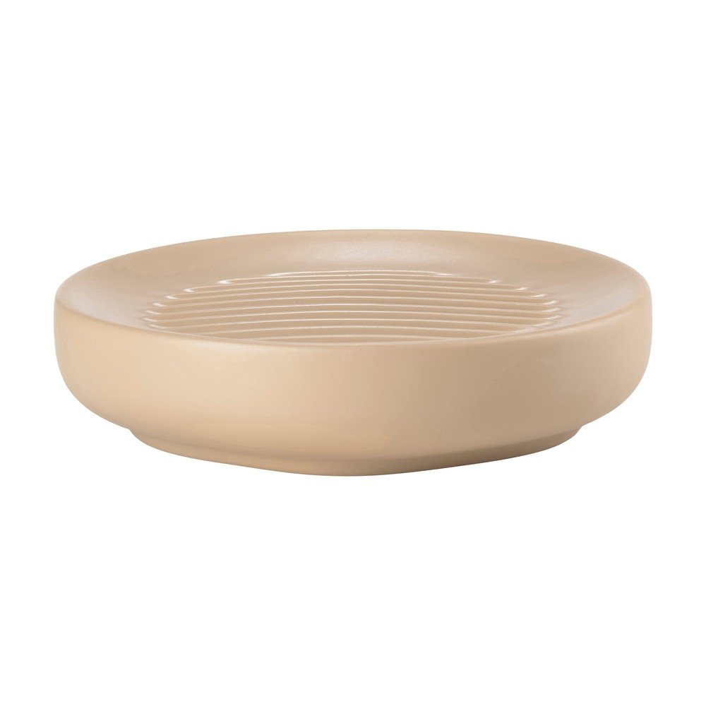 E-shop Béžová porcelánová nádobka na mydlo Ume – Zone