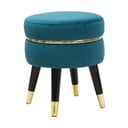 Tyrkysovomodrá podnožka Mauro Ferretti Paris