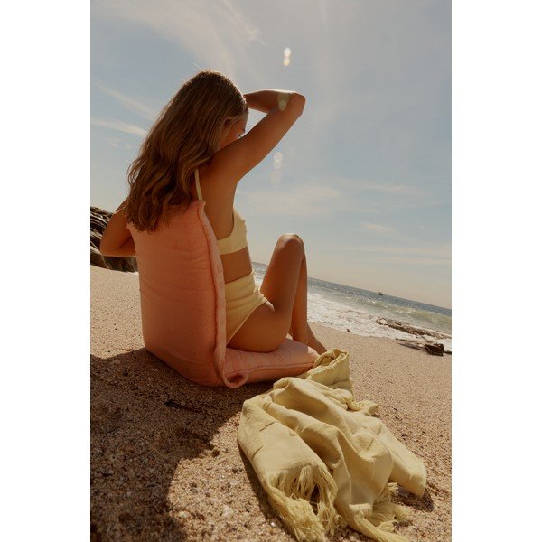 Ružové plážové ležadlo Sunnylife Terry, 93 x 43 cm-image-1