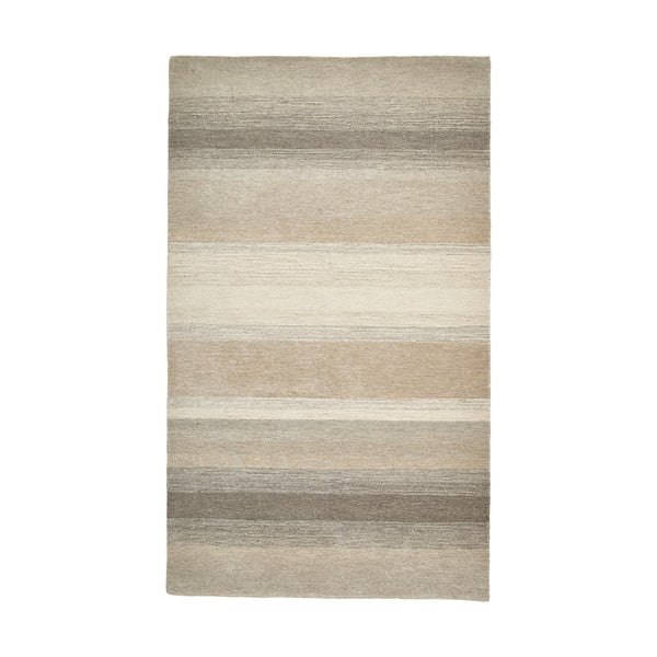 Hnedo-béžový vlnený koberec 170x120 cm Elements - Think Rugs