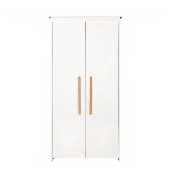 Biela detská šatníková skriňa 96x190x50 cm Lilo – Roba