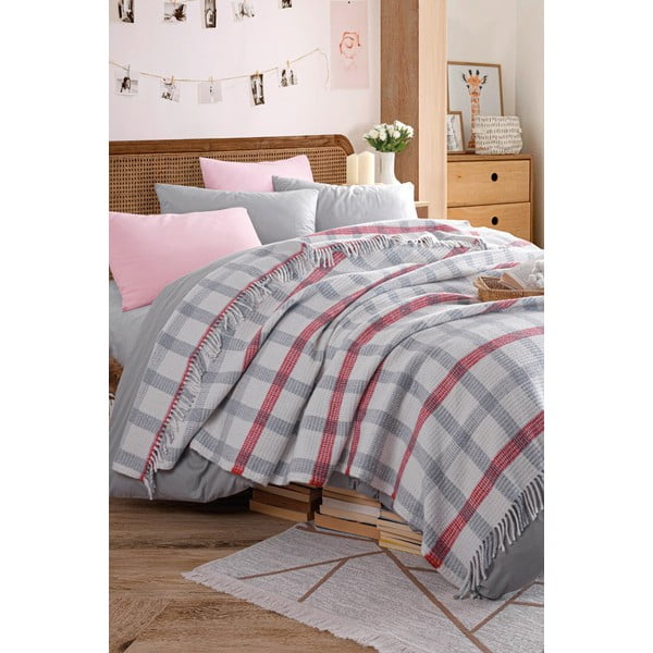 Sivá prikrývka 180x220 cm Warm Soft – Mijolnir-image-1