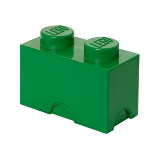 Zelený úložný dvojbox LEGO®