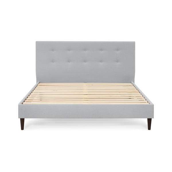 Svetlosivá dvojlôžková posteľ Bobochic Paris Rory Dark, 180 x 200 cm-image-2