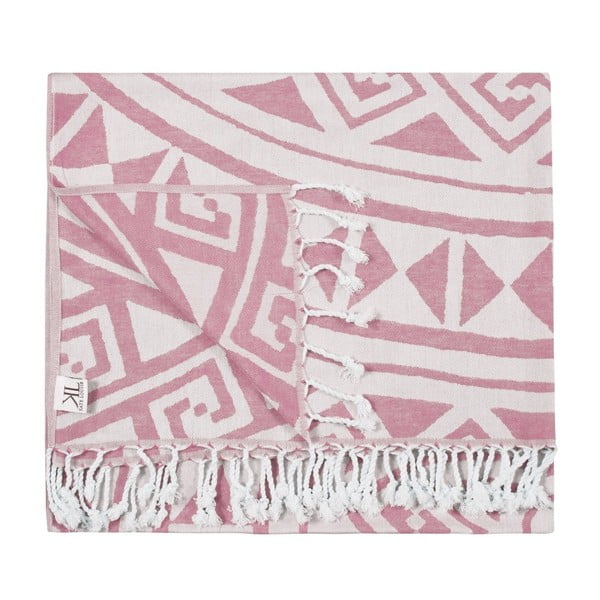 Ružová hammam osuška Kate Louise Mirabelle, 165 × 100 cm-image-4