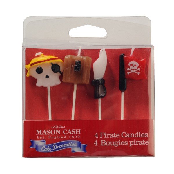 Sada sviečok na tortu s pirátskym motívom Mason Cash Baking-image-1