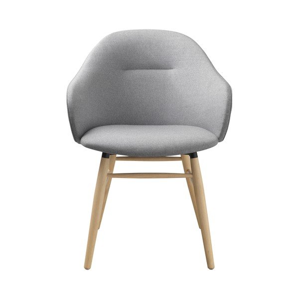 Sivá jedálenská stolička Unique Furniture Teno Oak-image-2