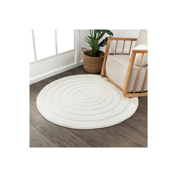 Sivý prateľný okrúhly koberec ø 100 cm Elite Collection – Mila Home-image-1